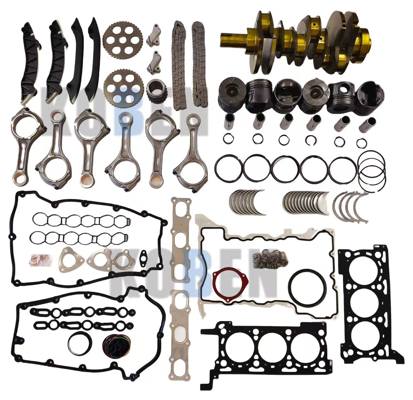 Jeep EXF VM23D, VM24D,VM43D,VM44D,VM63D Engine Overhaul Rebuild kit